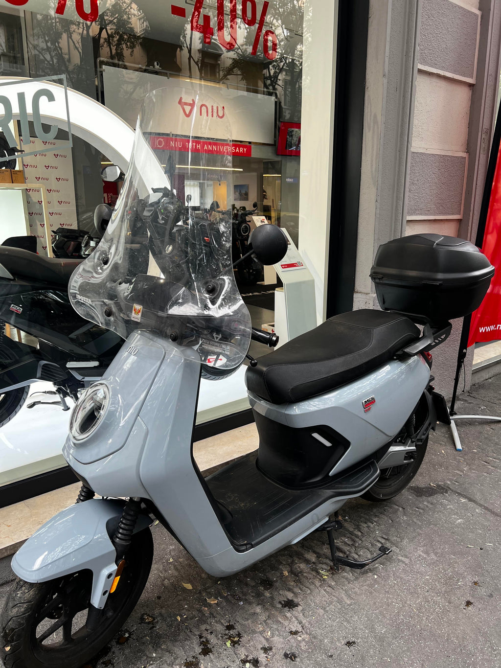 NIU MQi GT Grey L3  - 125cc 2022